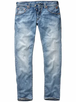 Herrlicher Herren Jeans Trade Blau 97 % Baumwolle (bio), 3 % Elasthan (recycelt)