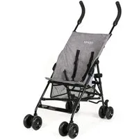 Babytrold Kinder-Buggy Speed Buggy Schwarz klappbar, 4 kg, bis 15 kg, mit Korb, leicht mit nur ca. 4 kg, perfekt für Reisen, für Alltag