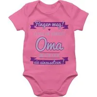 Shirtracer Shirtbody Ich Habe eine verrückte Oma-lila Sprüche Baby