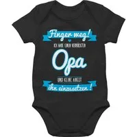 Shirtracer Shirtbody Ich habe einen verrückten Opa Sprüche Baby