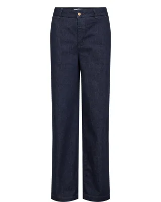 Nümph - NUAMBER PANTS dark blue denim - Gr. - 38