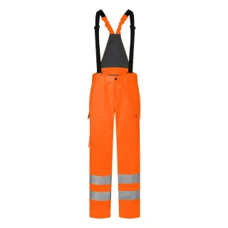 KÜBLER PROTECTIQ HIGH VIS Wetterlatzhose ARC2 PSA 3 - Langgröße warnorange L-89 - 3395 8430-37-L-89