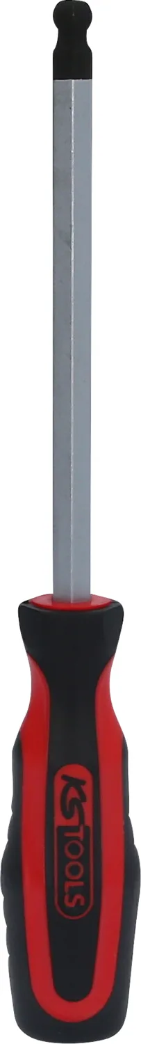 KS Tools ERGOTORQUEplus Schraubendreher Innensechskant mit Kugelkopf - 159.1068