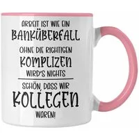 Trendation Tasse Trendation - Jobwechsel Tasse Geschenk Kollegen Kollegin Abschied Absc