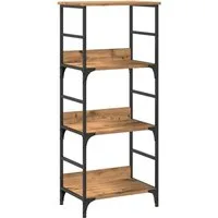 vidaXL Bücherregal Bücherregal Artisan-Eiche 50x33x117,5 cm Holzwerkstoff, 1-tlg.