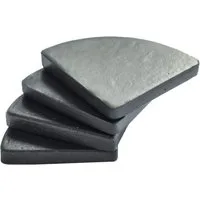 VIVANNO Pflanzenroller Fiberzement PUT Organisch - Anthrazit Matt, (Set, 4-St), 7x7x1 cm