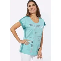Sieh an! T-Shirt Kurzarm-Shirt Extra kurz