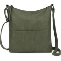 TAN.TOMI Schultertasche Handtasche Damen Shopper Tasche Crossbody Bag Freizeit leicht, PU Leder shopper mit Reißverschluss für College Arbeit Einkauf