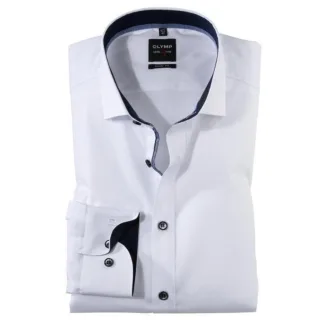 OLYMP - 609064-Hemden, weiss weiss - Gr. - 38