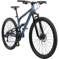 Bikestar Mountainbike 29 Zoll, ab 167 cm, Aluminium, Damen, Herren, 21 Gang Shimano Tourney RD-TY300 Schaltwerk, Kettenschaltung, Scheibenbremse, Rahmen 44.5 cm, Vollgefedert