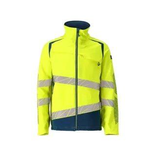 MASCOT Herren Jacke ACCELERATE SAFE Hi-vis Gelb / Dunkelpetroleum M - 19009-511-1744-M