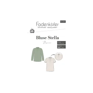 Fadenkäfer Schnitt "Bluse Stella" für Damen