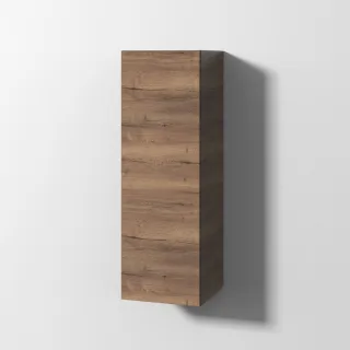 Sanipa Cubes Regalmodul mit 1 Tür, Eiche-Tabak, CT12250 CT12250
