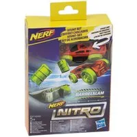 Nerf Rennbahn-Auto Nerf Nitro Auto Stunt Set Fantasieszene Barrelslam