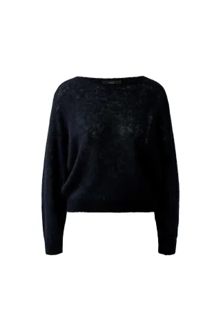 Oui - Pullover black - Gr. - 38