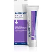 BENZAKNEN Tagescreme 10% Gel, 15g, Mittel gegen Pickel und Mitesser bei schwerer Akne Befreit Poren und reduziert Talg & Entzündungen, Mit BPO (Benzoylperoxid), Dermatologisch getestet