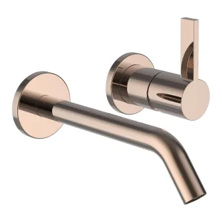 LAUFEN 2-Loch Waschtischarmatur Unterputz Kartell LAUFEN für Simibox 2-Point Ausladung 175 mm PVD Ro H3113360821201