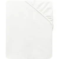 ZOLLNER Spannbettlaken, Satin, Gummizug: an den Ecken, 90 x 200 cm, 100% Baumwolle