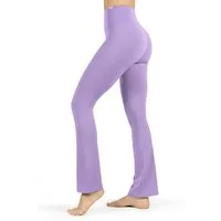 Smilodox Schlaghose Schlagleggings Oriana, High Waist, Sportleggings für Gym & Alltag Ausgestelltem Bein Schlaghose maximale Bewegungsfreiheit Sport Alltag