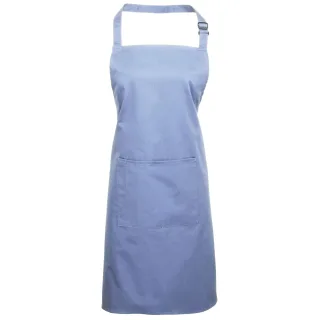 Premier Ladies/Womens Colours Bip Schürze mit Tasche (Mittelblau)