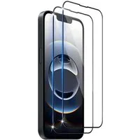 SmartUP Displayschutzglas 2X Schutzglas für Iphone 16e Display Panzerglas Panzerfolie Screen 9H für iPhone 16e, kompletter Rundumschutz