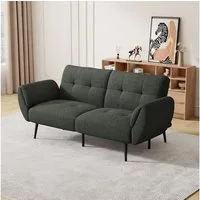 Jiexi 3-Sitzer Sofa Mit Schlaffunktion, Klappsofa Sofa 3 Sitzer, Geeignet Wohnzimmer