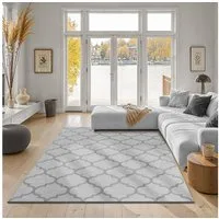 the carpet Teppich Knight, rechteckig, Höhe: 12 mm, moderner Wohnzimmer Teppich elegant glänzender Flor