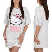 Hello Kitty Nachthemd Hello Kitty Damen-Nachthemd, 100% Baumwolle, Schlafshirt Sommer