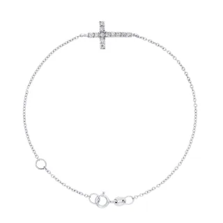 DIADEMA - Armband - Weißgold - Diamanten - Weiß