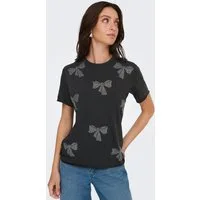 ONLY Kurzarmshirt ONLLUCY LIFE S/S O-NECK TOP CC JRS