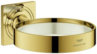 GROHE Halter Allure 40963_1 für Seifenschale/Föneinsatz cool sunrise, 40963GL1 40963GL1