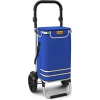ELONEO Einkaufstrolley ELONEO Einkaufstrolley, 3in1, klappbar, Mit HängFix zum Anhängen an den Einkaufswagen