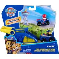 Paw Patrol - Pup Squad Launcher Set mit zwei Mini-Fahrzeugen, Spielfahrzeug sortierter Artikel
