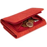Simaru Geldbörse REYNA, Portmonee für Damen aus Kork & vegan & RFID-Schutz & wasserabweisend