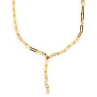 THIORA Y-Kette Island Links Y-Halskette Damen – Gliederkette Edelstahl 54 cm (Einzelartikel, Einzelschmuckstück – Halskette), Verstellbar, wasserfest, allergikerfreundlich, Statement-Design