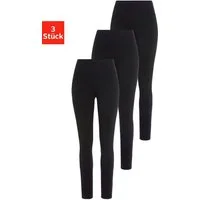 H.I.S Leggings Damen (Packung, 3-tlg) für Sport und Freizeit
