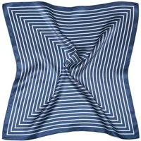MayTree Seidentuch Seidentuch quadratisch Zen 53x53, (Stück), 100% Seide, Trachten, Oktoberfest