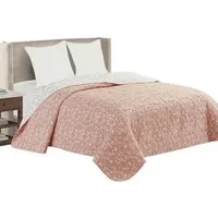 Delindo Lifestyle Tagesdecke Ornamente, Bettüberwurf für Doppelbett, gesteppt, 220x240 cm