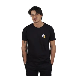 Kurzarm-T-Shirt mit Rundhalsausschnitt Born To Be SPRBCA-2202 Mann