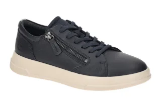 Ecco 223813 MOVE - WOMEN ZIP Damenschuhe bequeme Schn?r-Halbschuhe Blau marin...