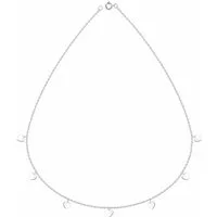 ALEXANDER YORK Kette mit Anhänger PLÄTTCHEN-HERZ, 925 Sterling Silber