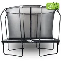 VirtuFit Gartentrampolin VirtuFit Premium Rechteck-Trampolin mit Sicherheitsnetz - 213 x 305 cm