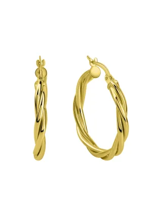 Fascination by Ellen K. Creolen 585/- Gelbgold gedreht