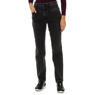 Lange Stretch-Denim-Hose für Damen 6Y5J14-5D26Z