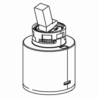 KWC Steuerpatrone L 40, ohne ECO,536572 536572