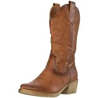 Salinyang – Damen Western Boots mit Stickerei und Zipper im modernen Cowboy Look Cowboy Stiefelette