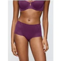 Triumph Maxislip Red Label Wild Rose Sensation mit zarten Spitzeneinsätzen - flache Nähte - atmungsaktives Material