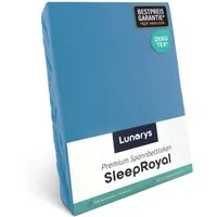 Lunarys Spannbettlaken SleepRoyal, Jersey-Elasthan, Gummizug: rundum, (1 Stück), 90x200 cm, 250 g/m², extrem hochwertig, Luxus Multi-Stretch Laken
