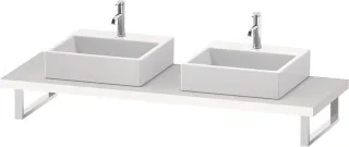 Duravit L-Cube Konsole Weiß Supermatt 800x550x45 mm - LC103C08484 LC103C08484