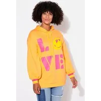 Angel of Style Sweatshirt Hoodie LOVE SMILEY Motiv Kapuzensweater